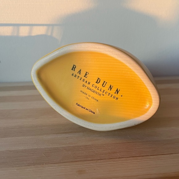 Rae dunn yellow “WELCOME” flower vase - Picture 2 of 2
